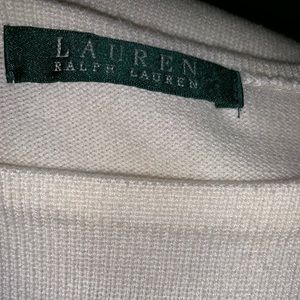Lauren Ralph Lauren Dresses - Cream sleeveless peplum knee length dress. Lauren Ralph Lauren Dresses - Cream sleeveless peplum knee length dress.